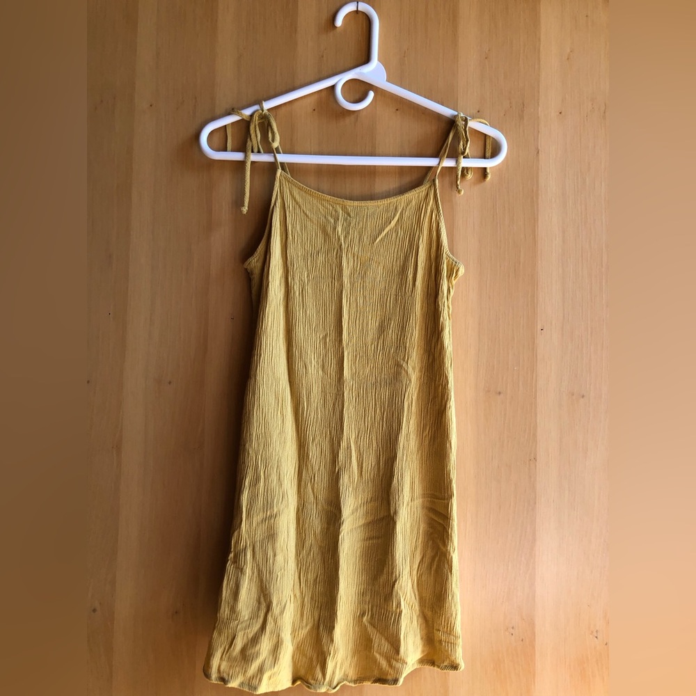 Yellow mini dress Forever 21 size xs